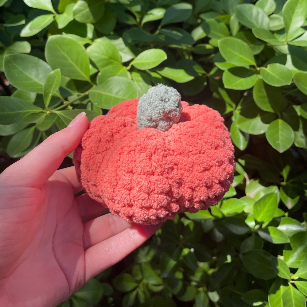 Cams Crochet Closet Pumpkin Plush